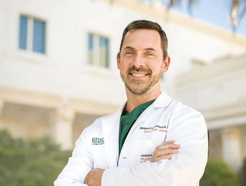 Q And A With Gynecologic Oncologist Matthew Schlumbrecht
