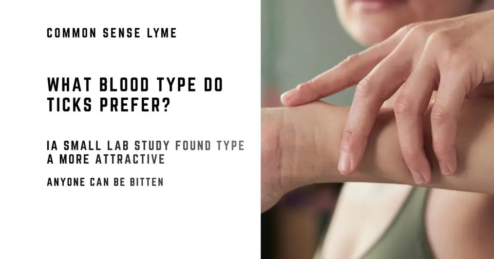 What Blood Type Do Ticks Prefer