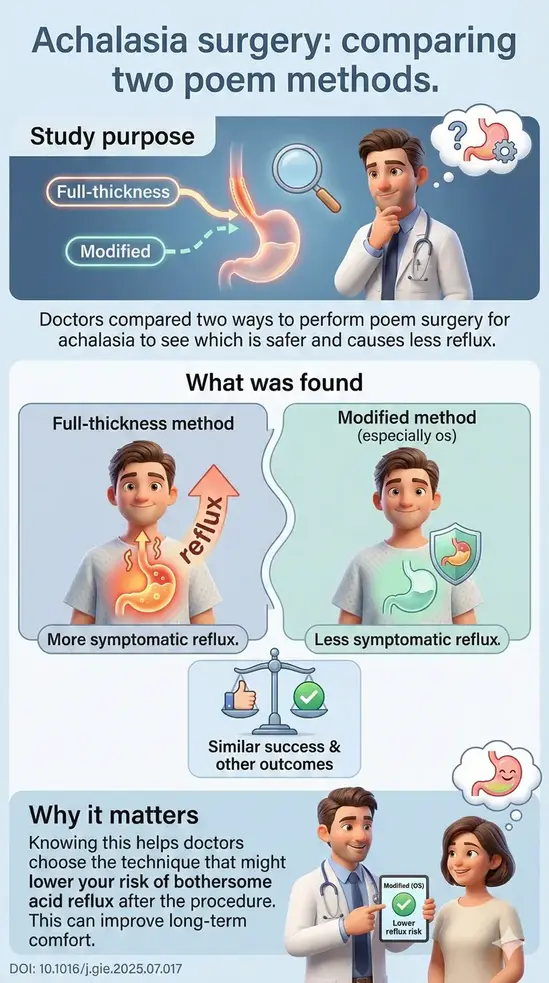 Which Achalasia Treatment Causes Less Acid Reflux A Look At Two Methods