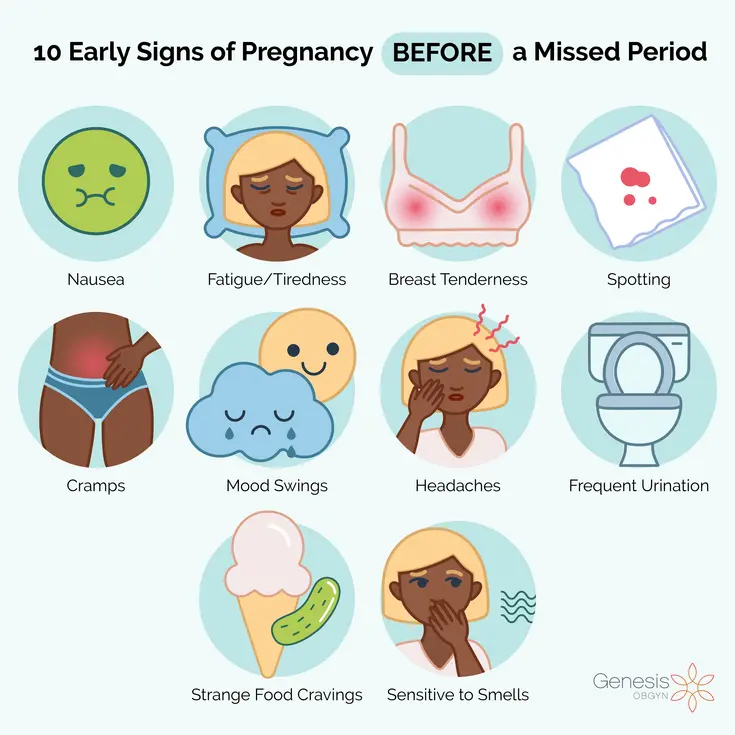 10 Signs That You May Be Pregnant Before A Missed Period