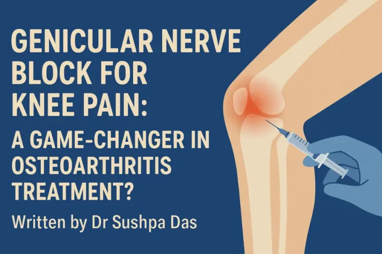 Genicular Nerve Block For Knee Pain A Game Changer In Osteoarthritis Treatment